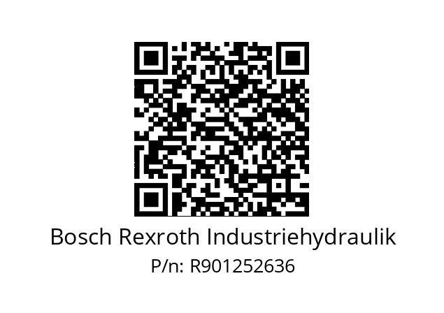   Bosch Rexroth Industriehydraulik R901252636