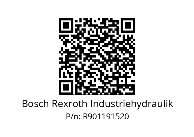   Bosch Rexroth Industriehydraulik R901191520