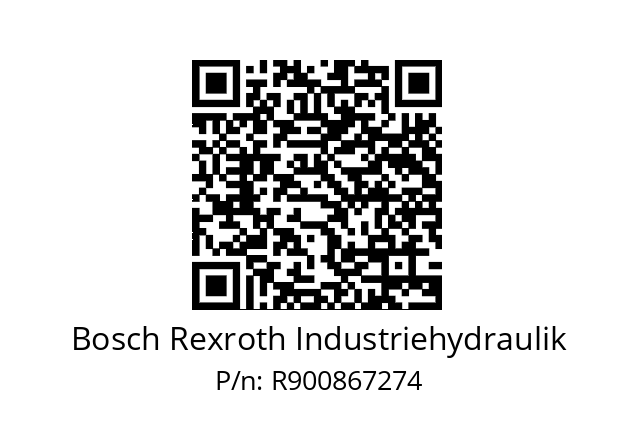   Bosch Rexroth Industriehydraulik R900867274