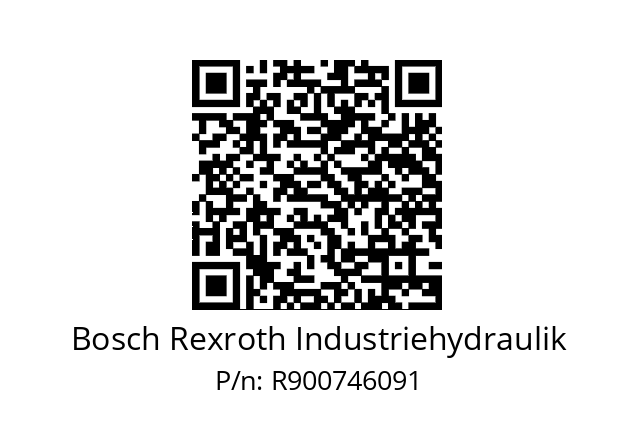   Bosch Rexroth Industriehydraulik R900746091