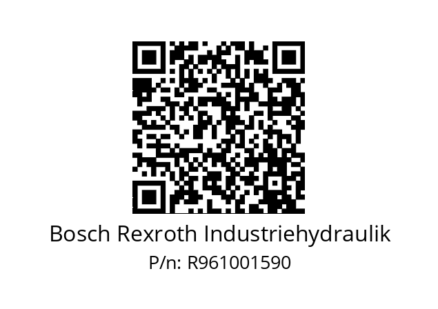   Bosch Rexroth Industriehydraulik R961001590