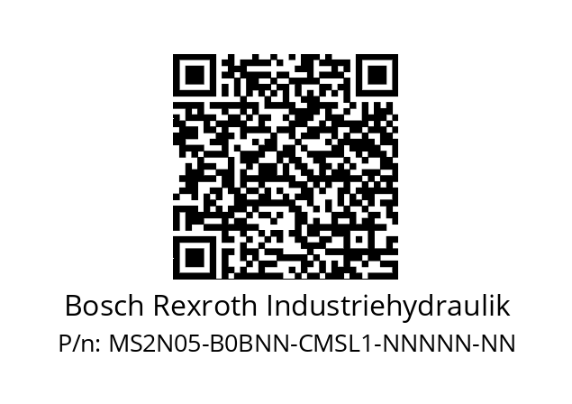   Bosch Rexroth Industriehydraulik MS2N05-B0BNN-CMSL1-NNNNN-NN