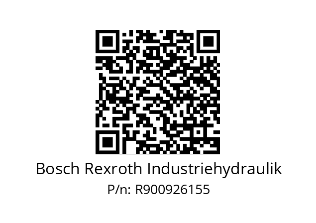   Bosch Rexroth Industriehydraulik R900926155