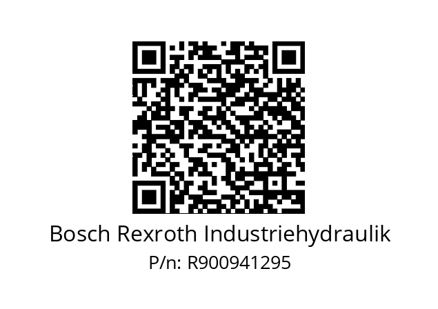   Bosch Rexroth Industriehydraulik R900941295