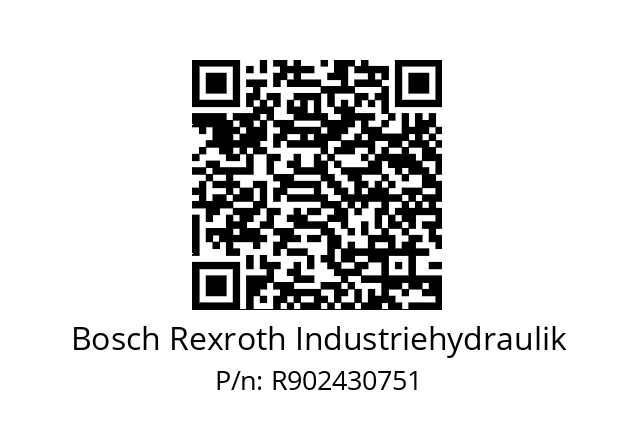   Bosch Rexroth Industriehydraulik R902430751