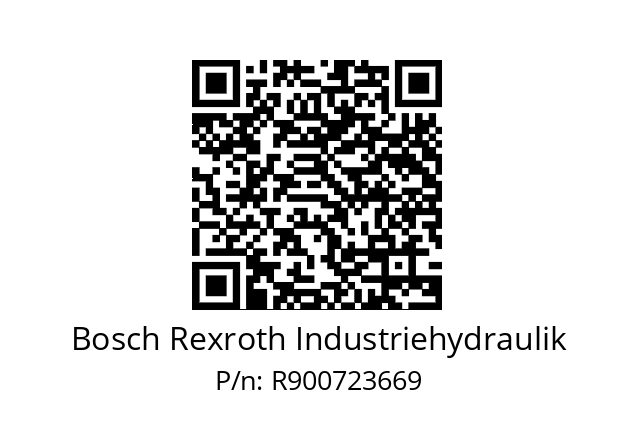   Bosch Rexroth Industriehydraulik R900723669