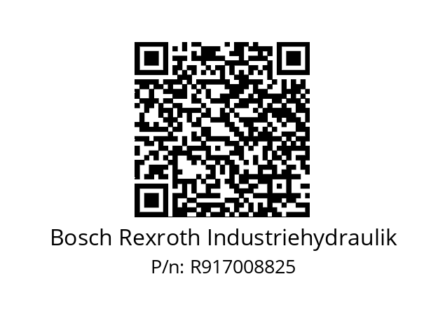  PR3-600GS05 Bosch Rexroth Industriehydraulik R917008825