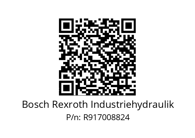  PR3-400GS05 Bosch Rexroth Industriehydraulik R917008824