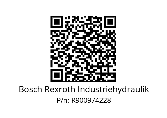   Bosch Rexroth Industriehydraulik R900974228