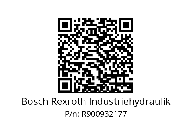   Bosch Rexroth Industriehydraulik R900932177