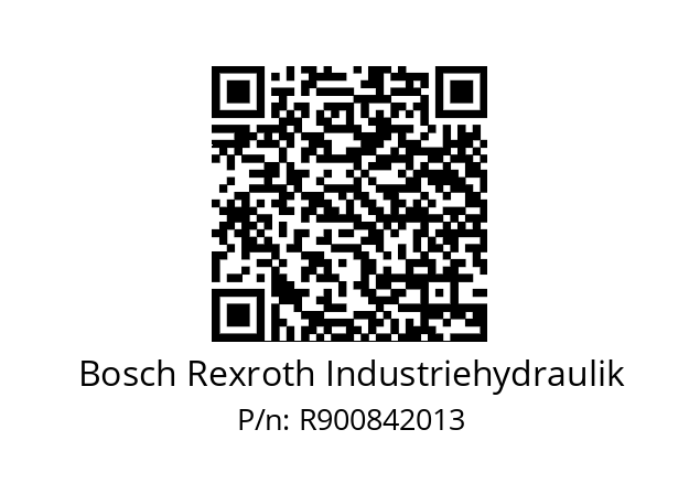   Bosch Rexroth Industriehydraulik R900842013