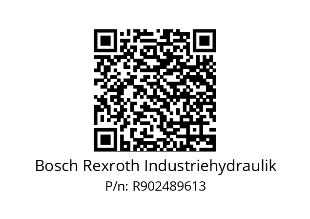   Bosch Rexroth Industriehydraulik R902489613