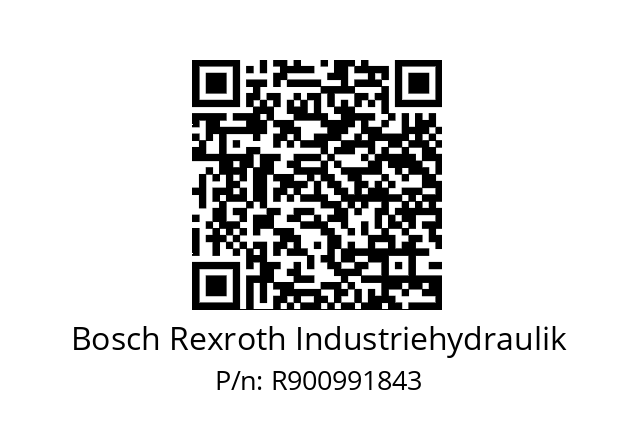   Bosch Rexroth Industriehydraulik R900991843