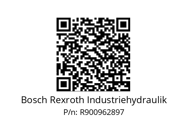   Bosch Rexroth Industriehydraulik R900962897