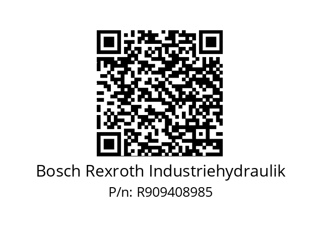   Bosch Rexroth Industriehydraulik R909408985