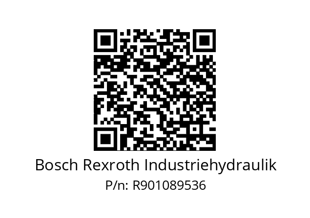   Bosch Rexroth Industriehydraulik R901089536