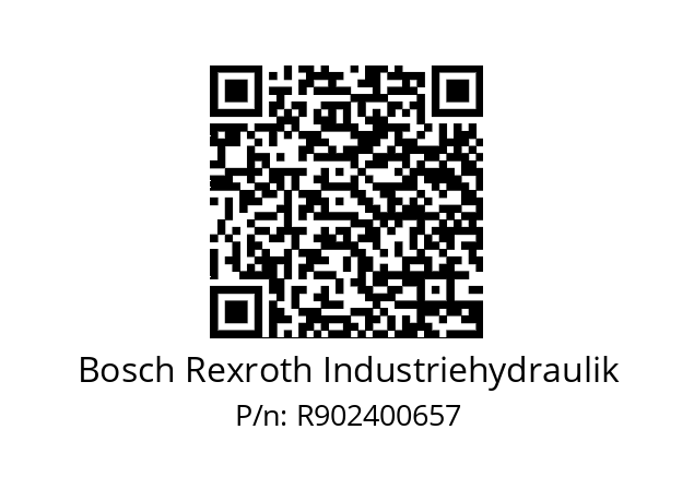   Bosch Rexroth Industriehydraulik R902400657