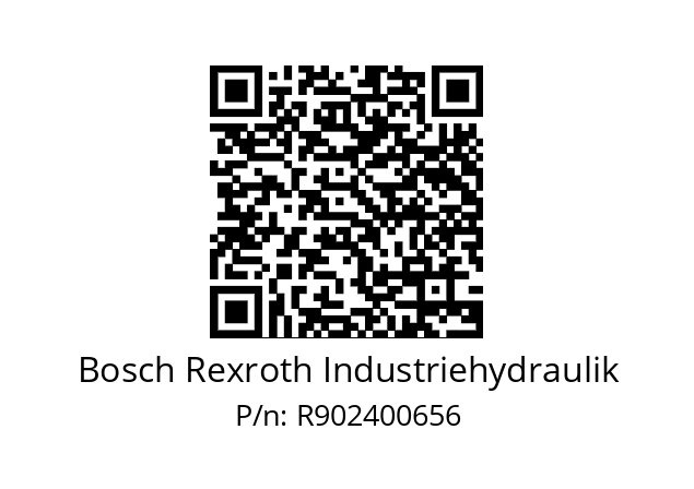   Bosch Rexroth Industriehydraulik R902400656