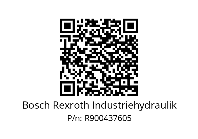   Bosch Rexroth Industriehydraulik R900437605