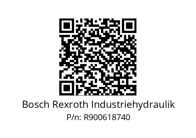   Bosch Rexroth Industriehydraulik R900618740