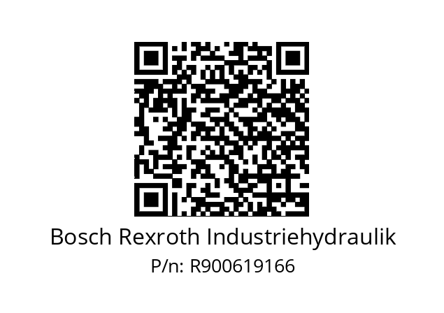   Bosch Rexroth Industriehydraulik R900619166