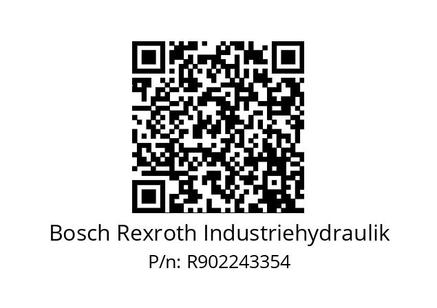   Bosch Rexroth Industriehydraulik R902243354