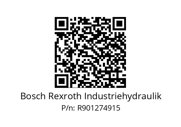   Bosch Rexroth Industriehydraulik R901274915