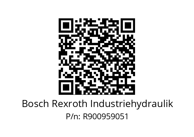   Bosch Rexroth Industriehydraulik R900959051