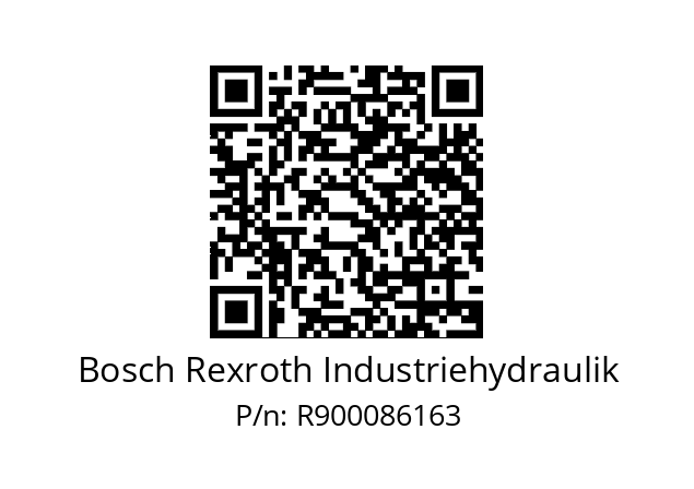   Bosch Rexroth Industriehydraulik R900086163