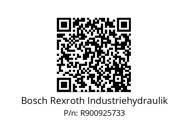   Bosch Rexroth Industriehydraulik R900925733