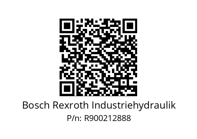   Bosch Rexroth Industriehydraulik R900212888