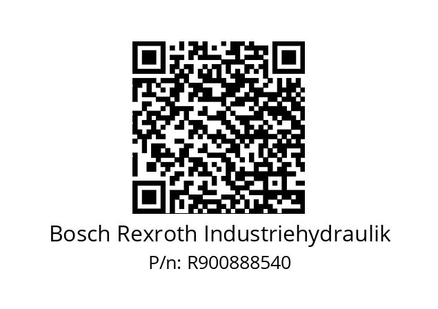   Bosch Rexroth Industriehydraulik R900888540