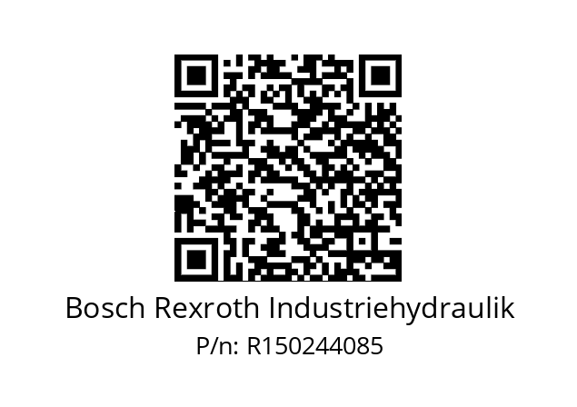   Bosch Rexroth Industriehydraulik R150244085