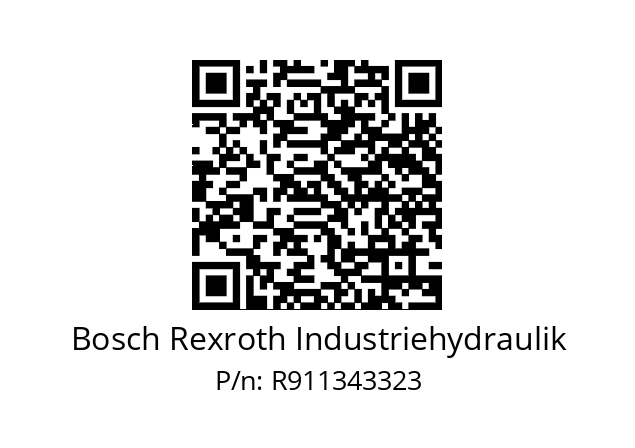   Bosch Rexroth Industriehydraulik R911343323