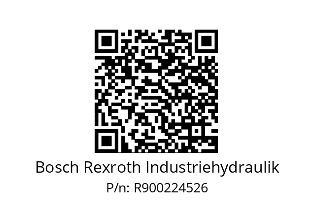   Bosch Rexroth Industriehydraulik R900224526