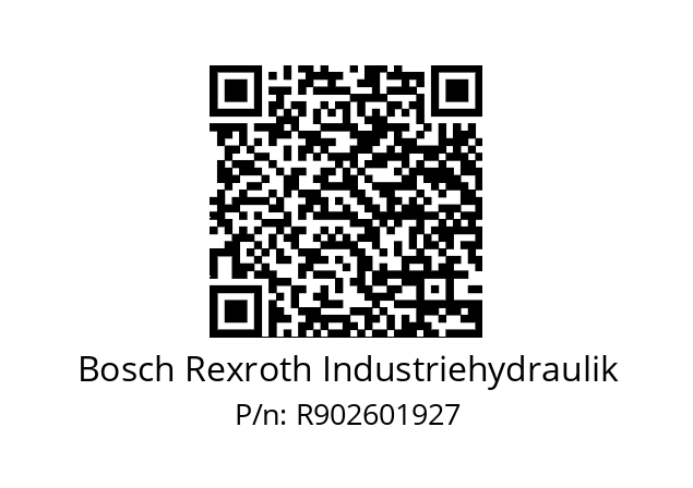   Bosch Rexroth Industriehydraulik R902601927