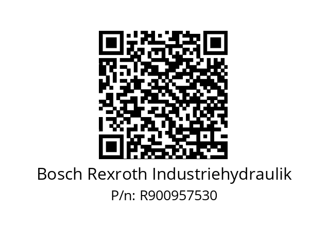   Bosch Rexroth Industriehydraulik R900957530