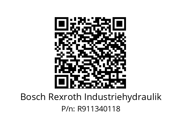   Bosch Rexroth Industriehydraulik R911340118