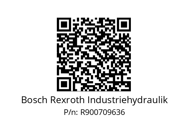   Bosch Rexroth Industriehydraulik R900709636