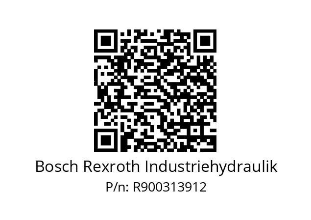   Bosch Rexroth Industriehydraulik R900313912