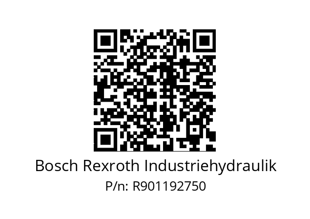   Bosch Rexroth Industriehydraulik R901192750