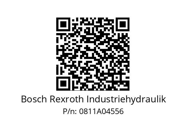   Bosch Rexroth Industriehydraulik 0811A04556