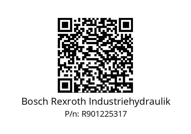   Bosch Rexroth Industriehydraulik R901225317