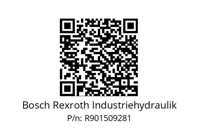   Bosch Rexroth Industriehydraulik R901509281