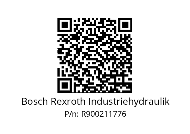   Bosch Rexroth Industriehydraulik R900211776