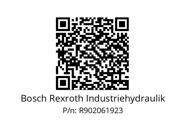   Bosch Rexroth Industriehydraulik R902061923