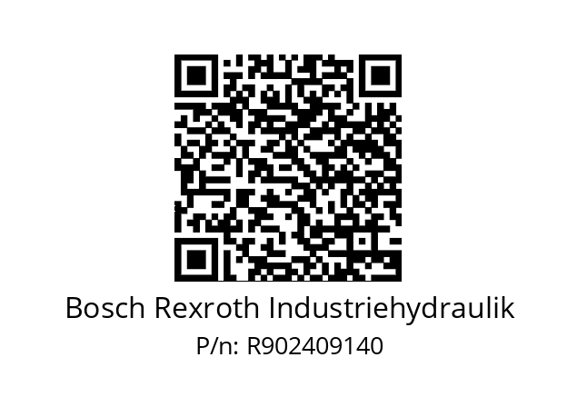   Bosch Rexroth Industriehydraulik R902409140