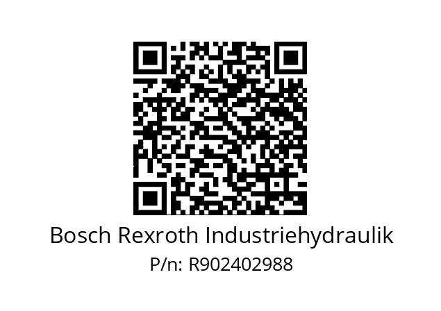   Bosch Rexroth Industriehydraulik R902402988