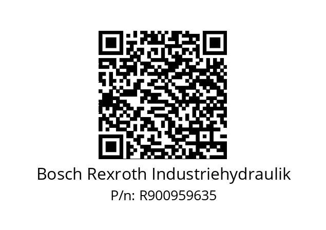   Bosch Rexroth Industriehydraulik R900959635