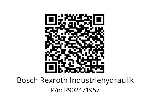   Bosch Rexroth Industriehydraulik R902471957